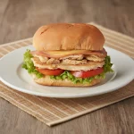 X frango salada