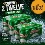2 TWELVE PILSEN X 355 ML (24 LATAS)