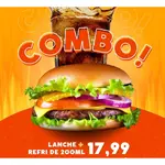 Lanche + refrigerante 200ml