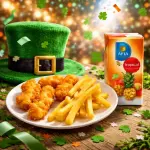 MENÚ  INFANTIL TIRAS DE POLLO