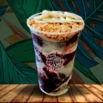 Açaí no Copo com (Banana e Paçoca)