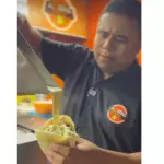 AREPA QUESUDA +BEBIDA PERSONAL