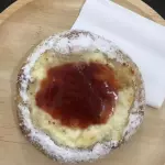 Esfiha Geléia de frutas vermelhas
