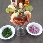COCTEL DE CAMARON JUMBO 🍤🍤🍤🍤😋