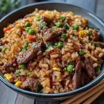 CHAUFA DE CARNE