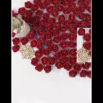 50 piezas Flor artificial OFERTA