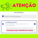 NÚMERO DO LOCAL