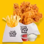 Chicken tenders con papas