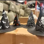 CY24-SOMBRERO NEGRO CON ESTAMPADO