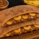 Pastel de Doce de Leite com Banana