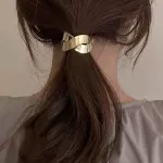 Metal hair gold 004