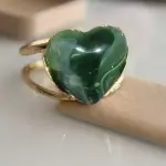 Pulsera corazón verde