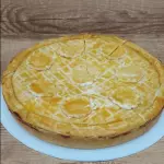 empadão de frango - fatia
