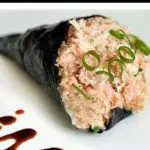 temaki patê de salmão