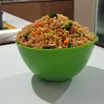 Arroz chino con verduras