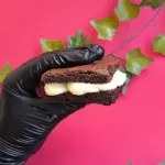 Brownie Recheado de Ninho