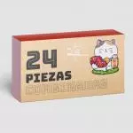 24 piezas de salmón y langostinos