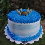 Torta de chocolate de medio kilo
