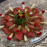 Tiradito de atún