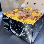 Porção de Batata Cheddar e Bacon