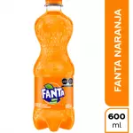 Fanta de Naranja 600 ml