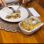 Escondidinho Aipim c/ carne d panela