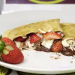 Pastel Misto com Morango