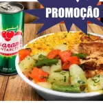 Marmitex M + Refrig lata + Bombom