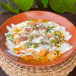 Arroz caldoso de polvo e camarão