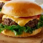 Hamburguesa doble queso