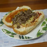 34. hot dog c/ carne