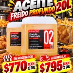 BIDON ACEITE FREIDO PROFUNDO 20L