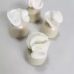 Bombom floral  com recheio gianduia