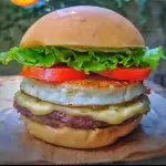 Burger Egg