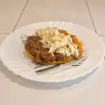 Arepa con pollo