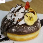 Donut de nutella + Crema batida