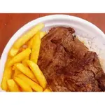 Bife Acebolado com Fritas