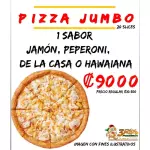Promo pizza jumbo precio especial