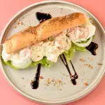 Sub Shrimp and cream