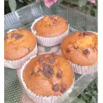 Muffin de Vainilla con Chispas 🌼🍫