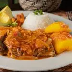 LENGUAN EN SALSA CRIOLLA