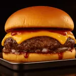 DON'S CHEESE BURG + BATATA