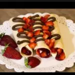 Panqueca doce 🍓🍫