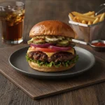 Island fire Burger