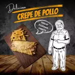 Crepe de pollo