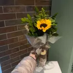 Girassol decorado
