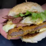 Milanesa al pan + fritas