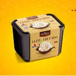 Sorvete 1,5l leite trufado