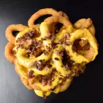 Aros con Cheddar y Panceta