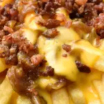 PAPAS GRANDES Chedd-Panceta-Cebolla